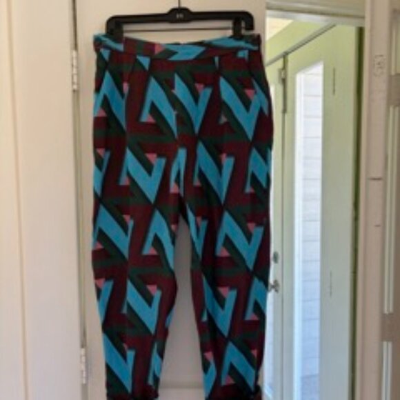 Rachel Comey Abstract-Print Trousers - Picture 1 of 3